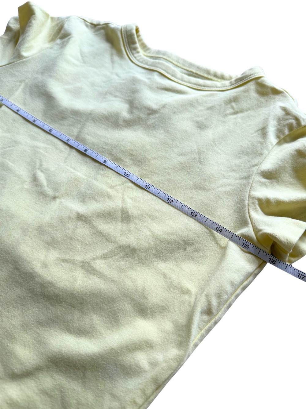 Wild Fable Yellow Crop Tee - Picture 3 of 3